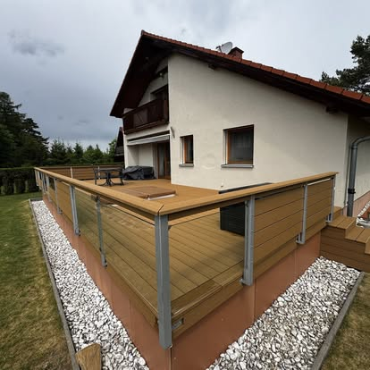 WPC terasa kolem domu — nejnovější realizace