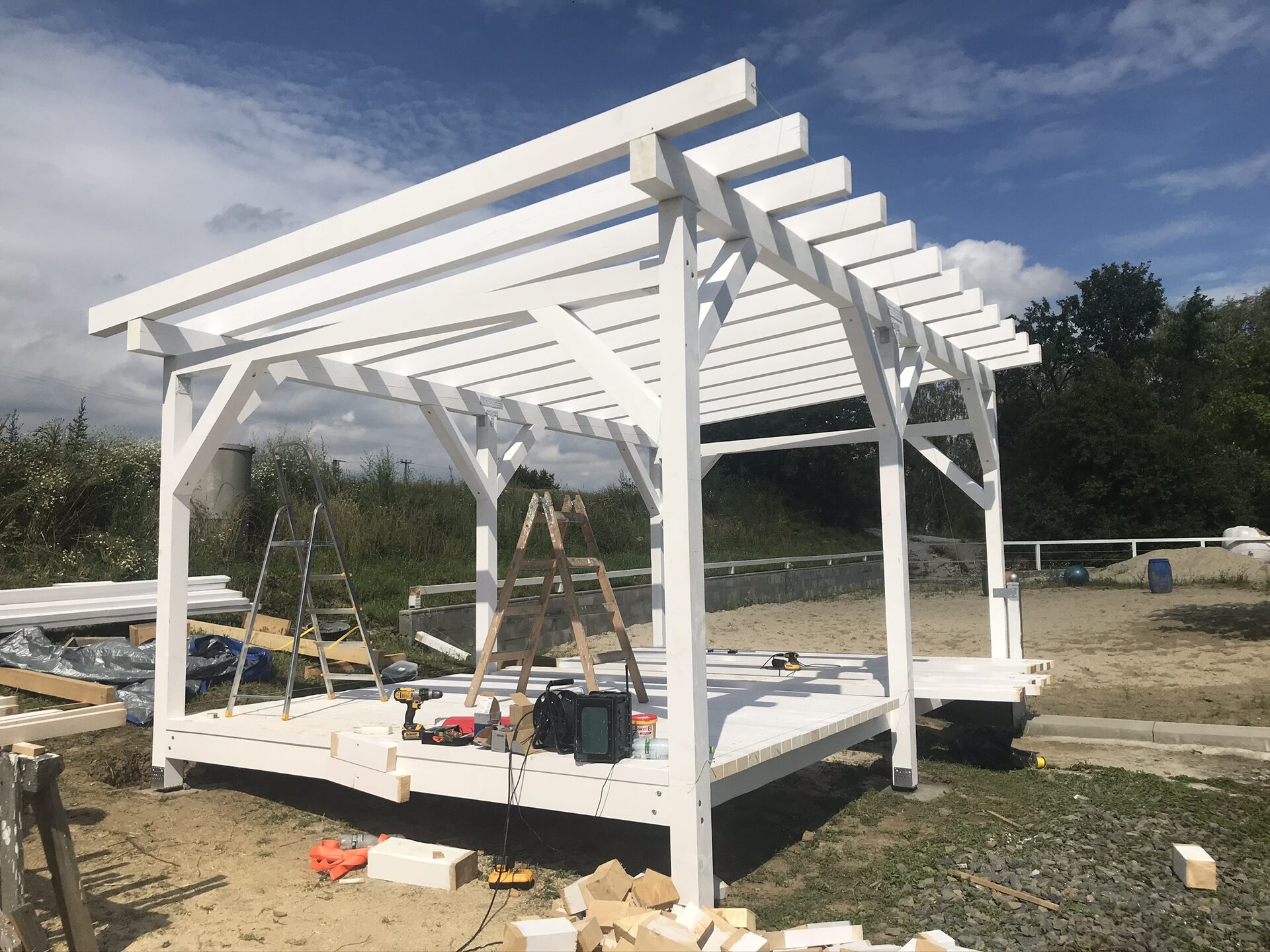 Pergola — realizace
